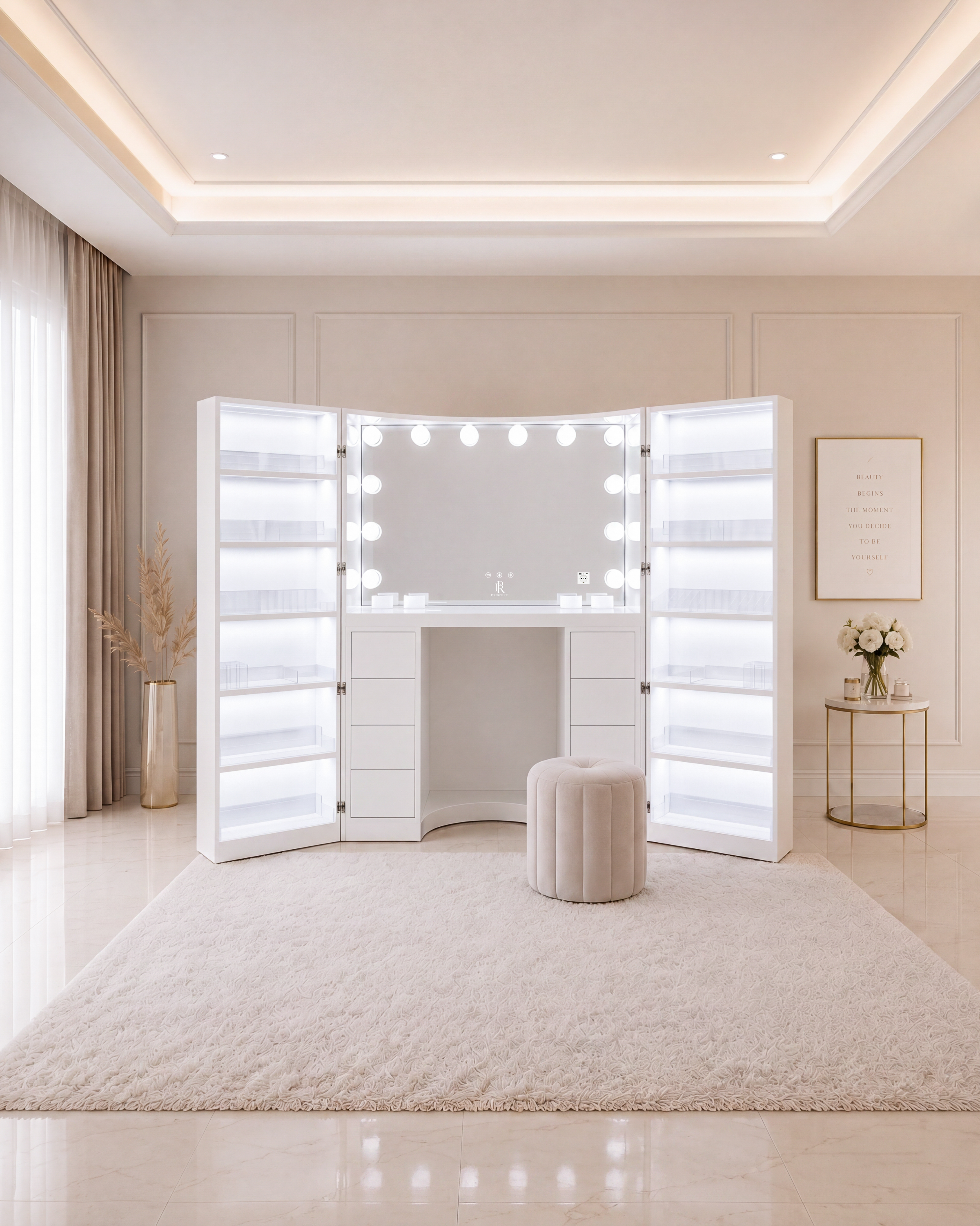 The Lounge - Pearl White