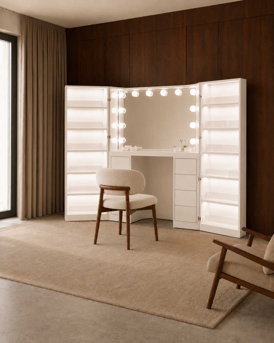 The Lounge - Pearl White