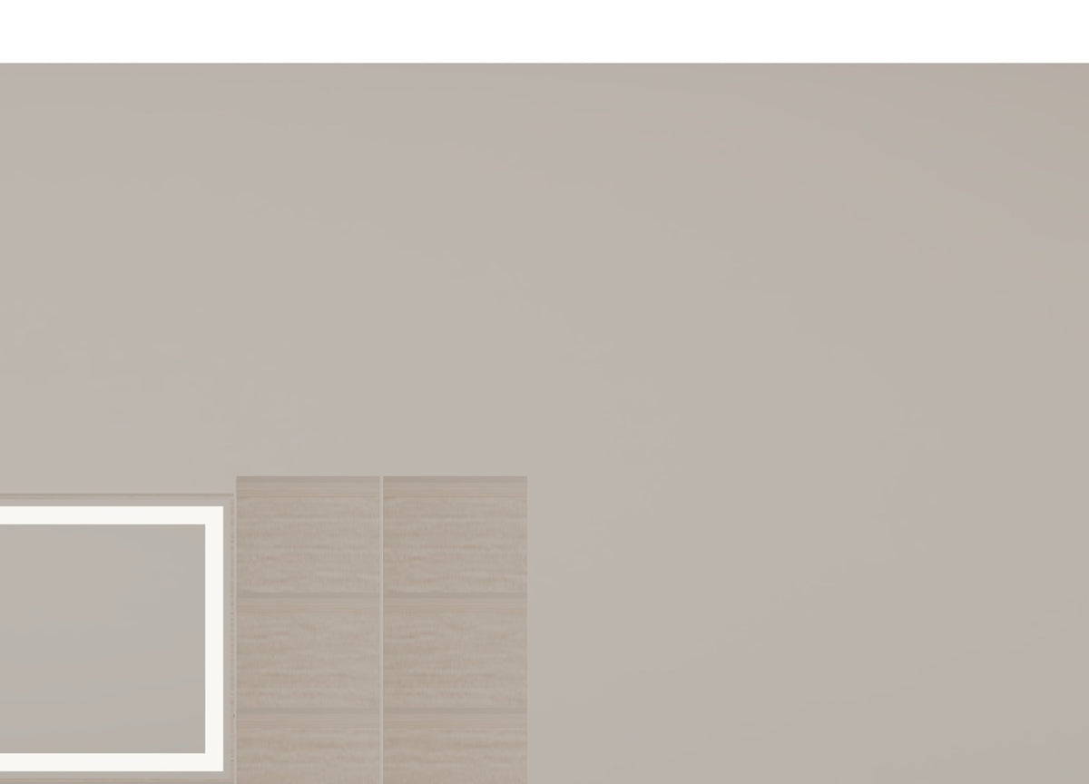 Individueller Schminktisch | 140cm Cashmere Oak