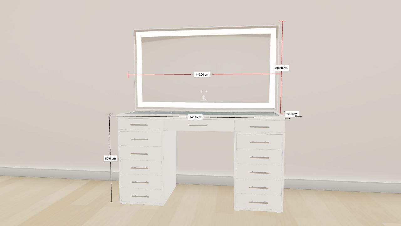 Individueller Schminktisch